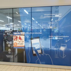 Night&day perforált ablakfólia