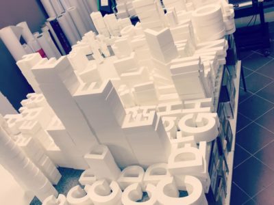 3D habbetű készítés