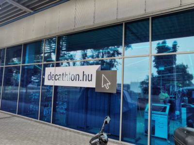 Víztiszta üvegdekoráció